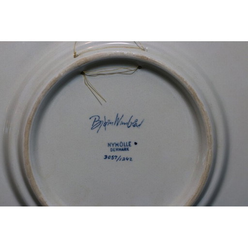 Plaque murale vintage par Bjørn Wiinblad pour Nymolle, 1960s