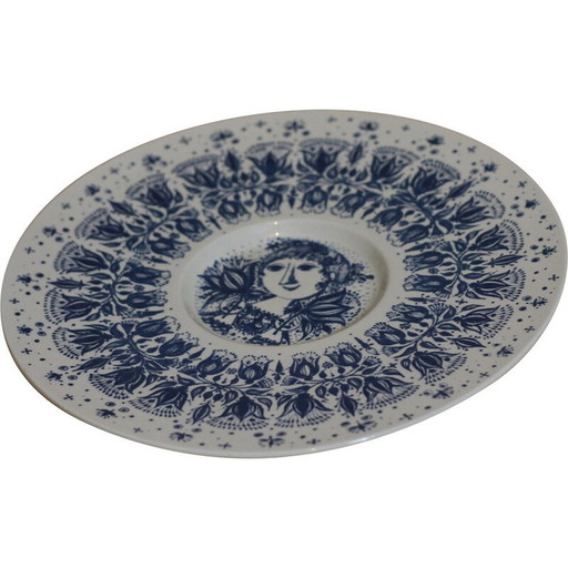 Plaque murale vintage par Bjørn Wiinblad pour Nymolle, 1960s