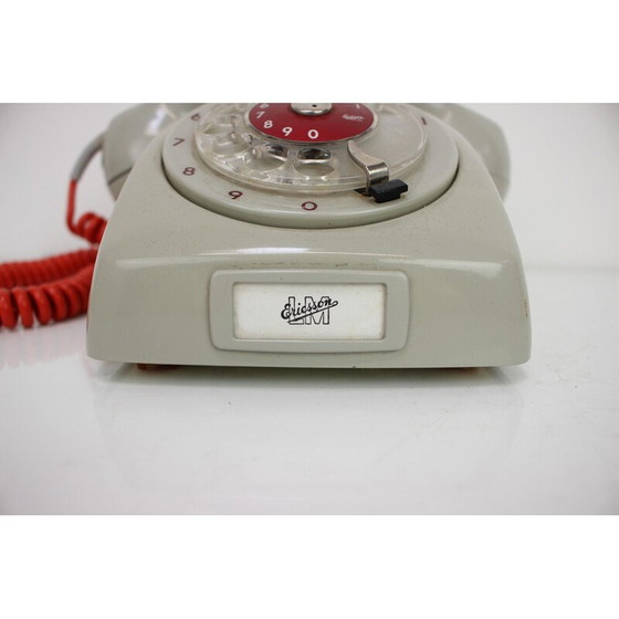 Image 1 of Téléphone Czs vintage en plastique pour LM Ericsson, Tchécoslovaquie 1960