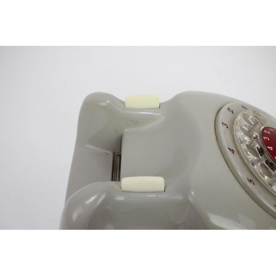 Image 1 of Téléphone Czs vintage en plastique pour LM Ericsson, Tchécoslovaquie 1960