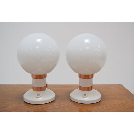 Image 1 of Paire de lampes de table vintage par Drukov, Tchécoslovaquie 1970