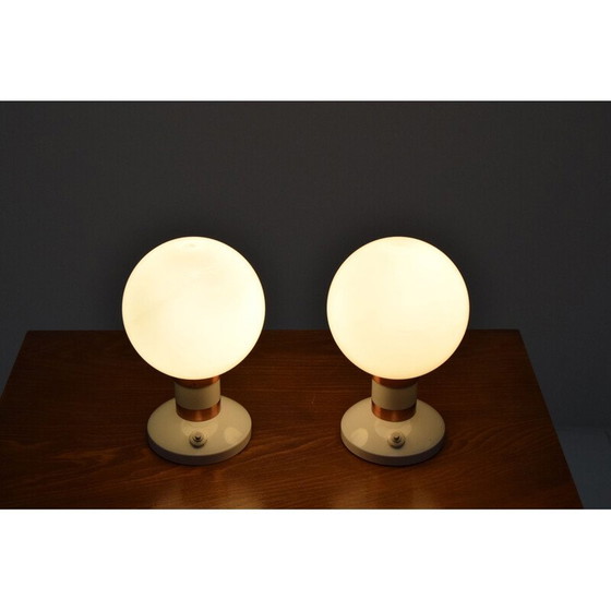 Image 1 of Paire de lampes de table vintage par Drukov, Tchécoslovaquie 1970