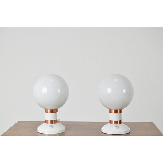 Image 1 of Paire de lampes de table vintage par Drukov, Tchécoslovaquie 1970