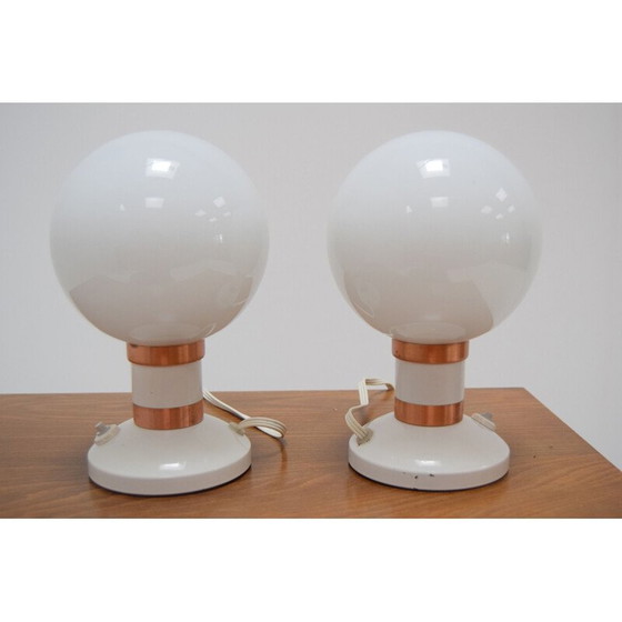 Image 1 of Paire de lampes de table vintage par Drukov, Tchécoslovaquie 1970