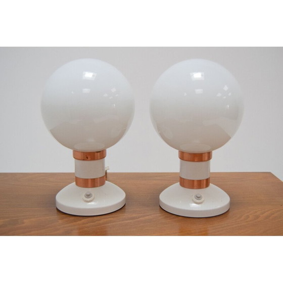Image 1 of Paire de lampes de table vintage par Drukov, Tchécoslovaquie 1970
