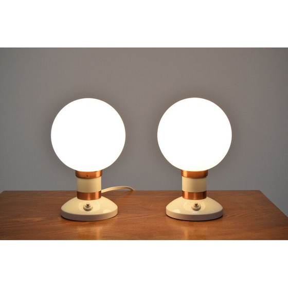Image 1 of Paire de lampes de table vintage par Drukov, Tchécoslovaquie 1970