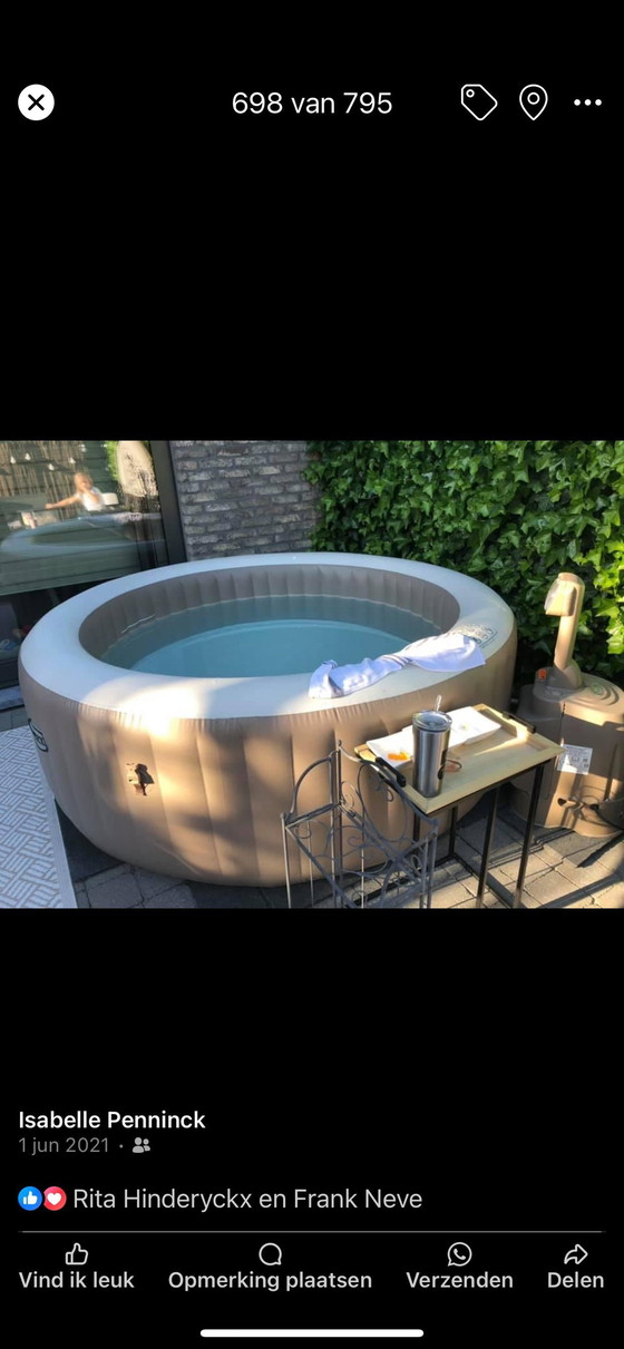 Image 1 of Jacuzzi Intex - Housse d'hiver isolante & Housse de pluie d'été