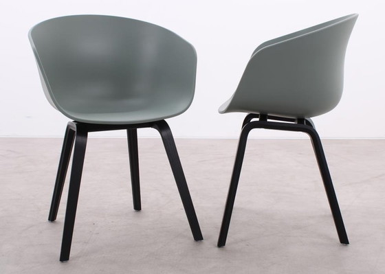 Image 1 of 3X Chaise Hay Aac 22 Vert Poussière