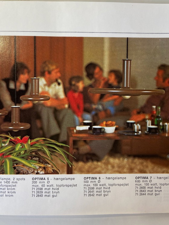 Image 1 of Optima 6 Design by Hans Due for Fog & Mørup Denmark