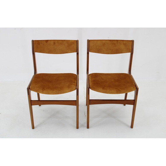 Image 1 of Paire de chaises de salle à manger danoises en teck, 1960