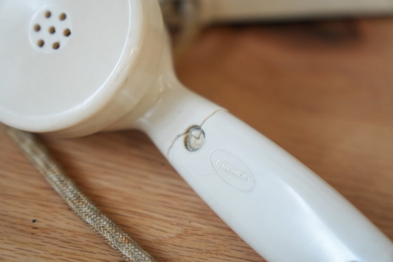 Image 1 of Téléphone rotatif en bakélite Ericsson des années 1940 - Design industriel