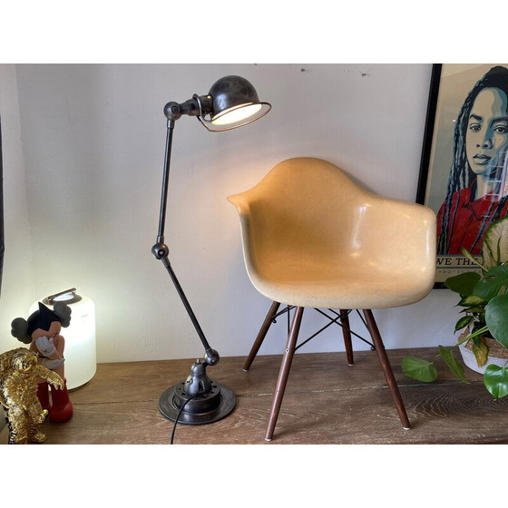 Image 1 of Lampes vintage en aluminium Jieldé par Jean Louis Domecq, 1950