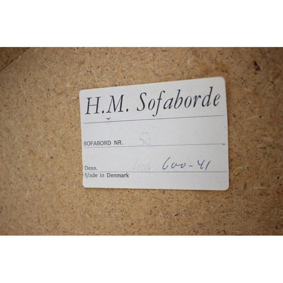 Image 1 of Table basse vintage en palissandre et carreaux, Danemark 1960