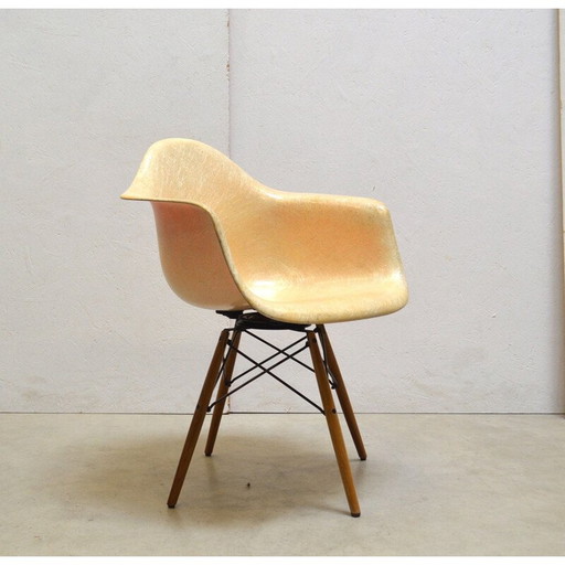 Edge" fauteuil vintage 1ère édition Patte de Charles Eames pour Zenith Plastics