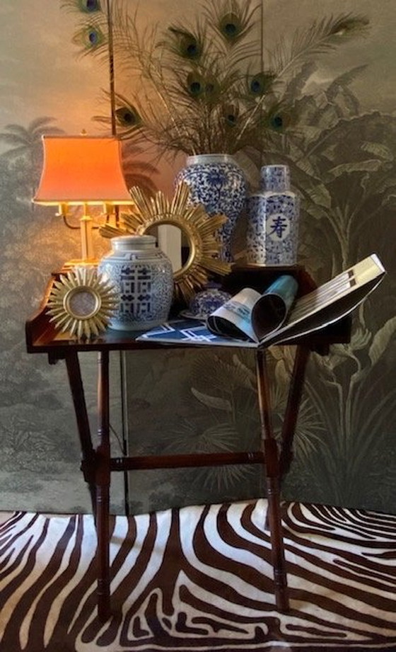 Image 1 of Bureau de campagne de la campagne coloniale britannique pliable