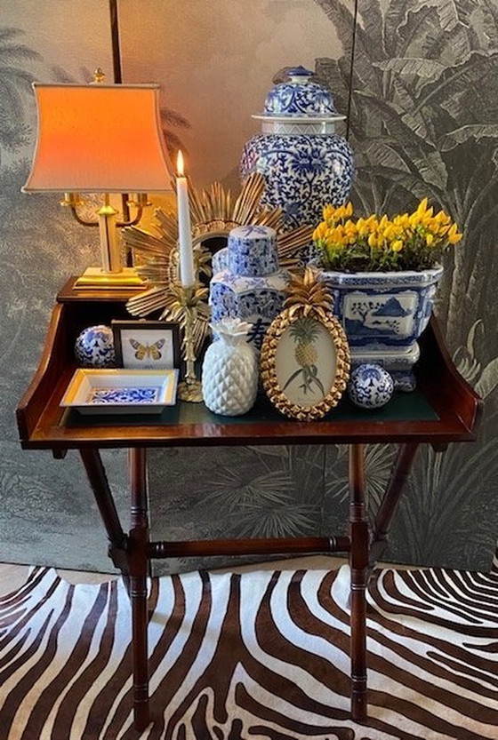 Image 1 of Bureau de campagne de la campagne coloniale britannique pliable