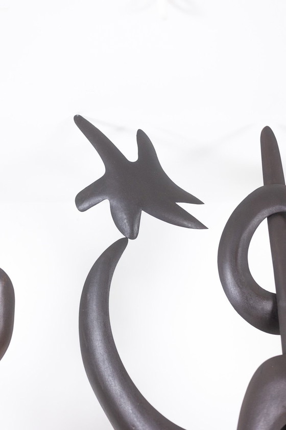 Image 1 of Antonine de Saint Pierre: Sculpture en Métal Bombé, Travail Contemporain