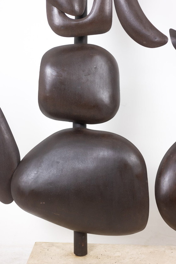 Image 1 of Antonine de Saint Pierre: Sculpture en Métal Bombé, Travail Contemporain