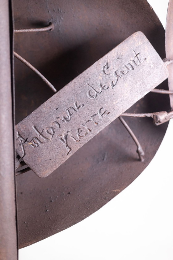 Image 1 of Antonine de Saint Pierre: Sculpture en Métal Bombé, Travail Contemporain