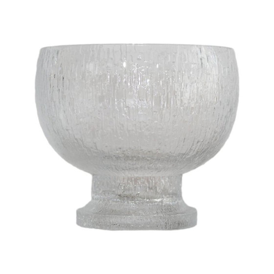 Image 1 of Coupe vintage en cristal blanc Kekkerit par Timo Sarpaneva pour Littala, 1970