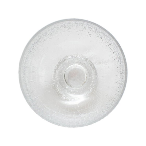 Image 1 of Coupe vintage en cristal blanc Kekkerit par Timo Sarpaneva pour Littala, 1970