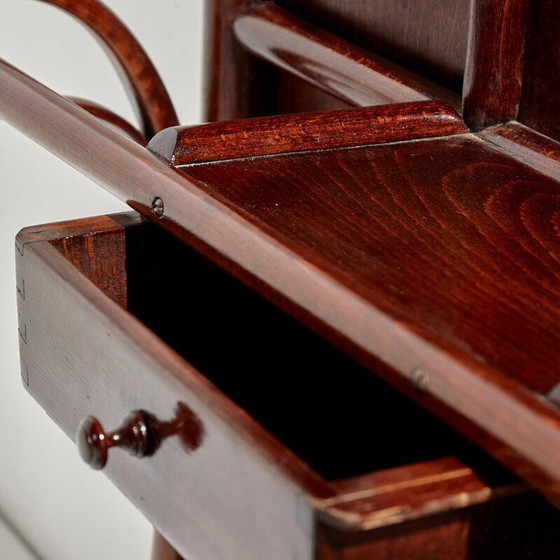Image 1 of Porte-manteau vintage en bois courbé pour Thonet, 1900