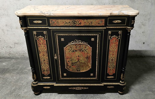 Console D'Appui Napoléon Iii Style Boulle