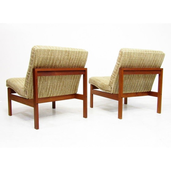 Image 1 of Paire de chaises longues vintage par Ole Knudsen pour France et Son, Danemark 1970