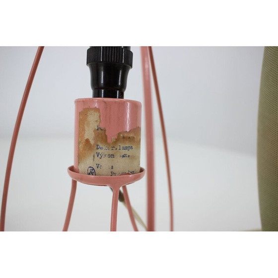 Image 1 of Paire de lampes de table Rockets pour Pokrok Zilina, Tchécoslovaquie 1960