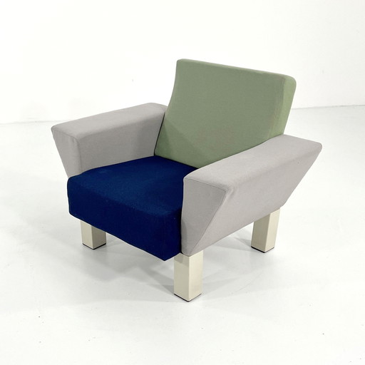 Fauteuil Westside par Ettore Sottsass pour Knoll, 1983