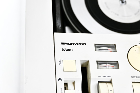 Image 1 of Radio stéréophonique Totem Rr130 de Mario Bellini pour Brionvega, 1970S