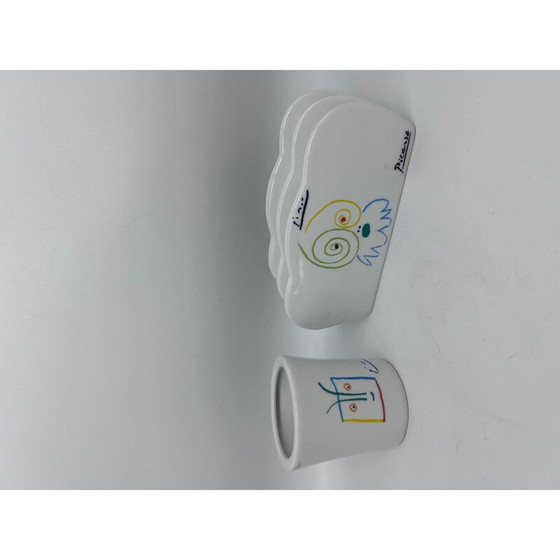 Porte-courrier vintage en céramique de Tognana avec porte-crayon pour Mmi – Objets déco (photo 5 of 9)