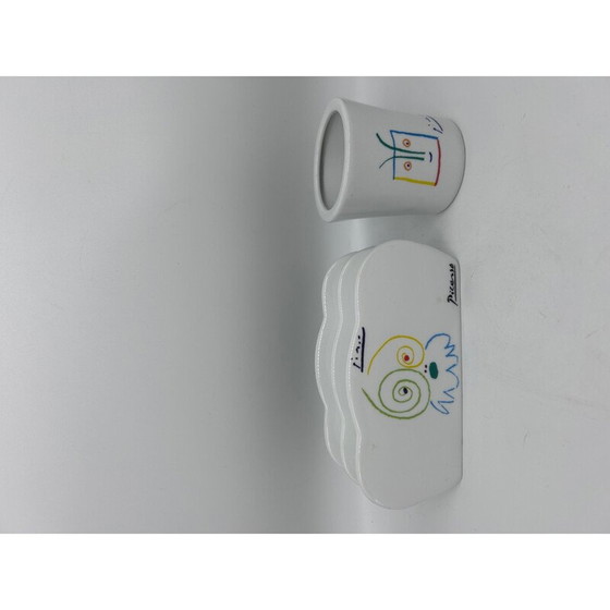 Porte-courrier vintage en céramique de Tognana avec porte-crayon pour Mmi – Objets déco (photo 4 of 9)