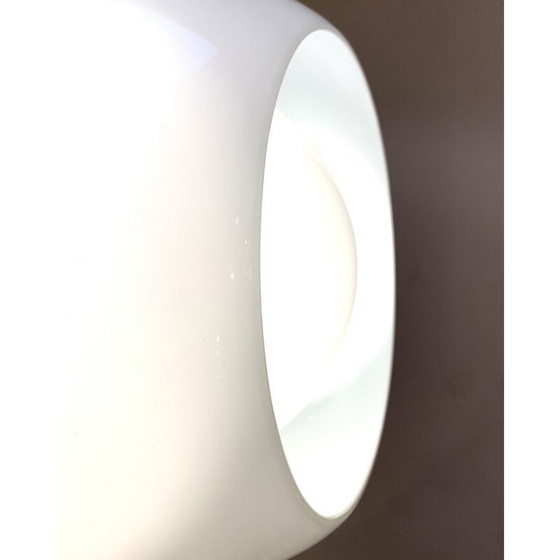 Image 1 of Lampe suspendue vintage en verre murano par Carlo Nason pour Mazzega, Italie 1960