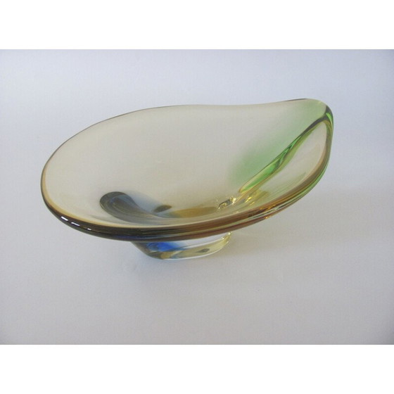 Image 1 of Bol en verre Metalurgic vintage, 1960s
