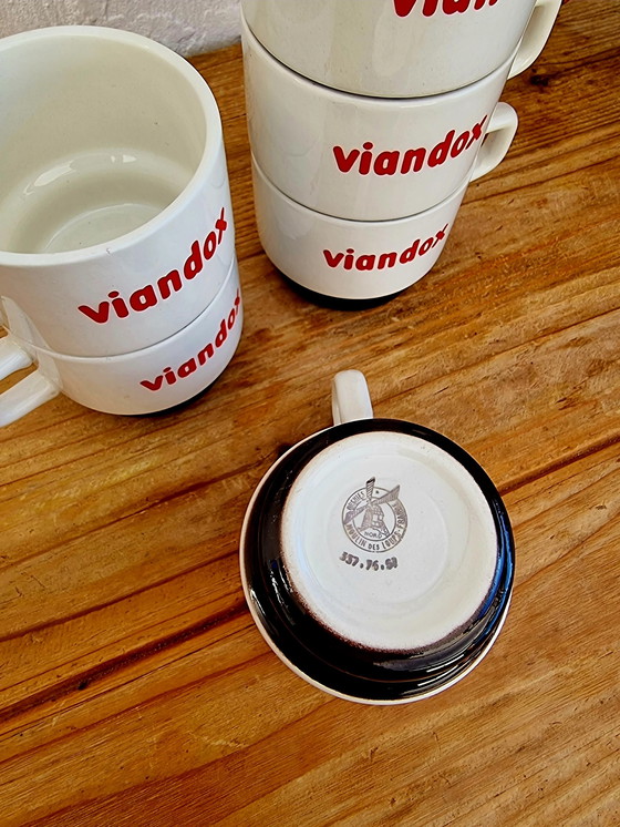 Image 1 of Lot De 6 Tasses Moulin Des Loups Viandox