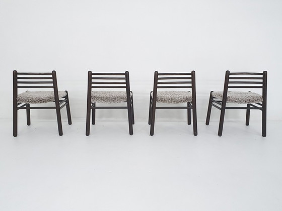 Image 1 of Ensemble de quatre chaises de salle à manger Pastoe, Pays-Bas, années 1970