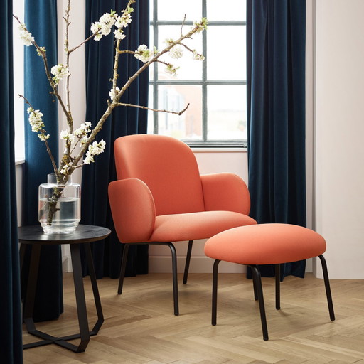 Design Dost Lounge Armchair And Hocker Rianne Koens For Puik