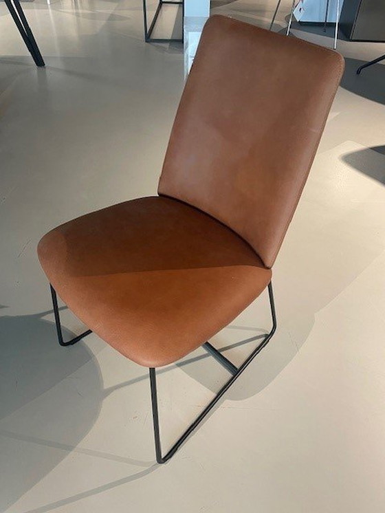 Image 1 of 6x Bree's New World City Chair Cognac Modèle d'exposition