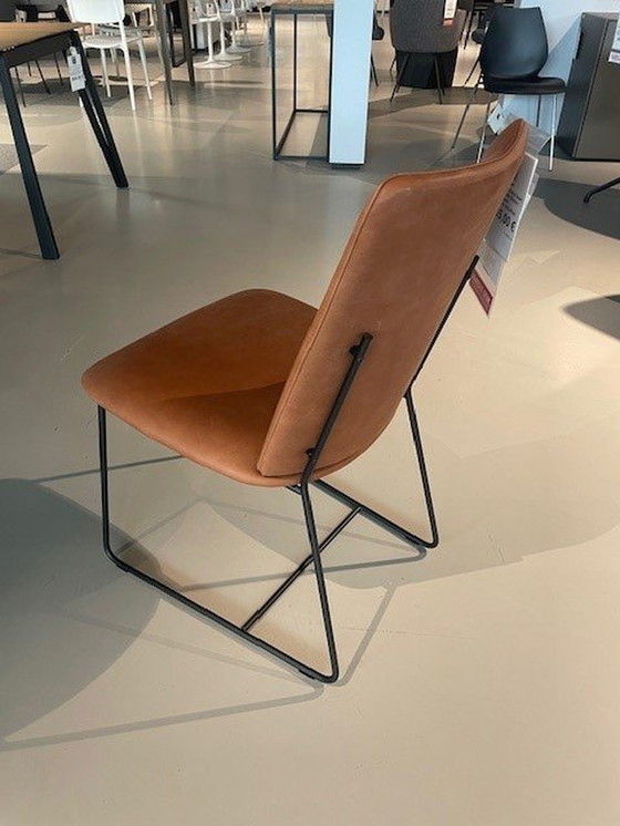 Image 1 of 6x Bree's New World City Chair Cognac Modèle d'exposition