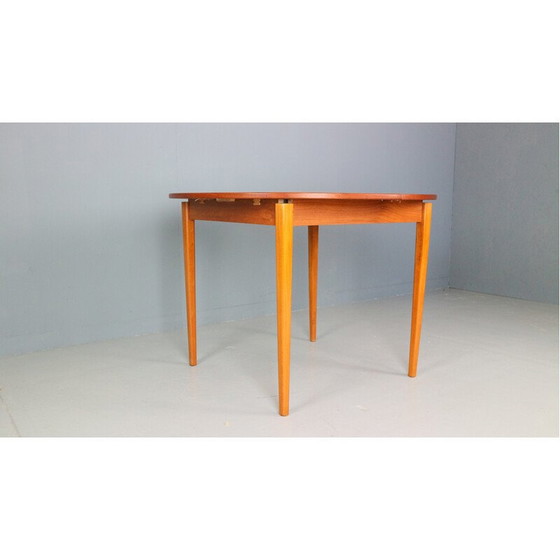 Image 1 of Table de salle à manger extensible en teck, Danemark 1960