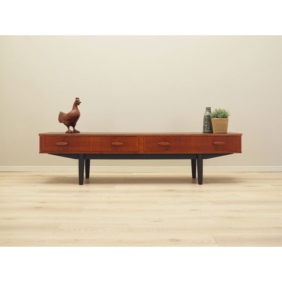 Image 1 of Buffet bas vintage en teck, Danemark années 1960
