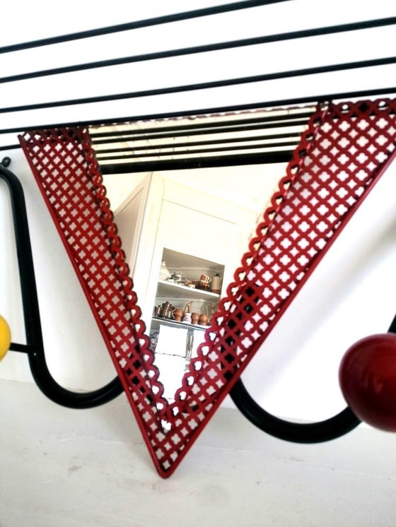 Image 1 of Portemanteau Vintage Style Matégot 1950