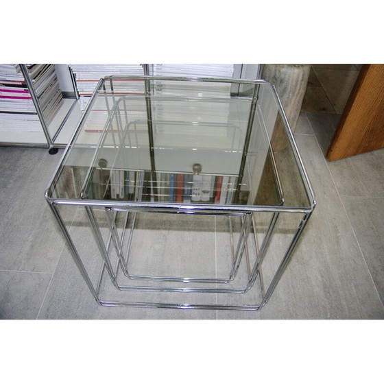 Image 1 of Table d'appoint vintage graphique par Max Sauze 1970