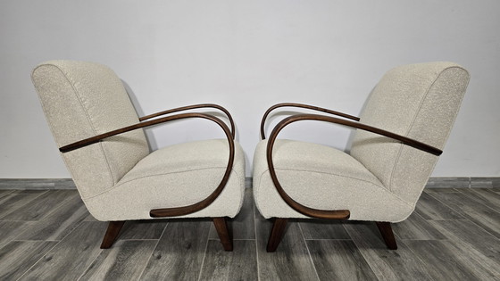 Image 1 of Fauteuils By Jindrich Halabala