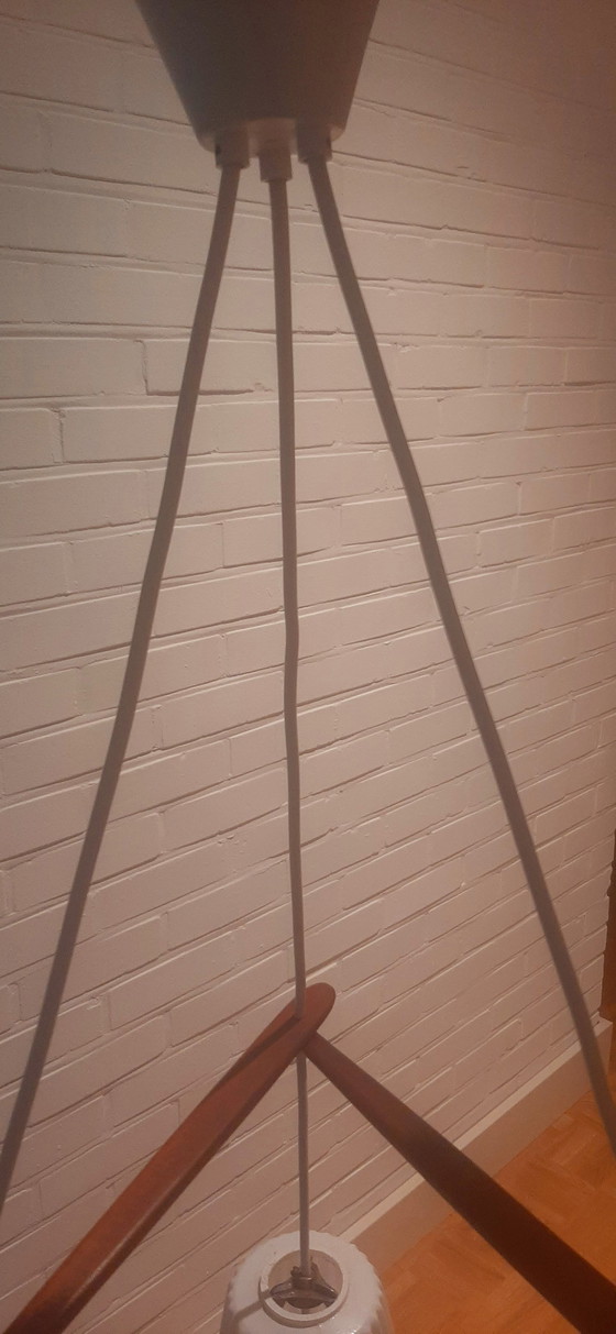 Image 1 of Lampe Vintage Teck Scandinave Cascade