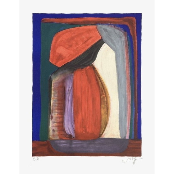 Image 1 of Lithographie vintage sur papier Arches de Michel Saloff-coste, 2008