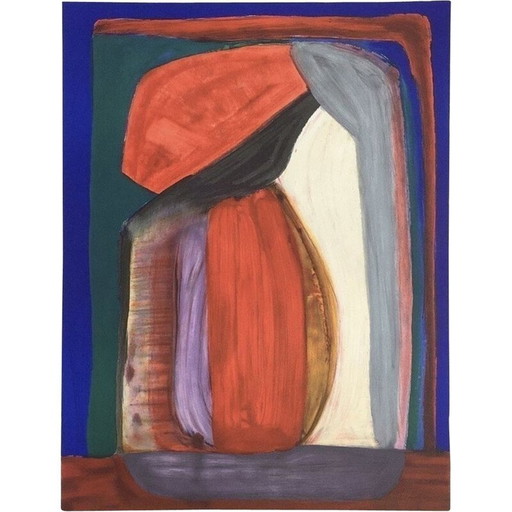 Lithographie vintage sur papier Arches de Michel Saloff-coste, 2008