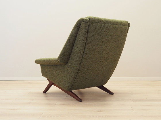 Image 1 of Fauteuil vert, Design danois, 1970S, Manufacture : Horsens Møbelfabrik