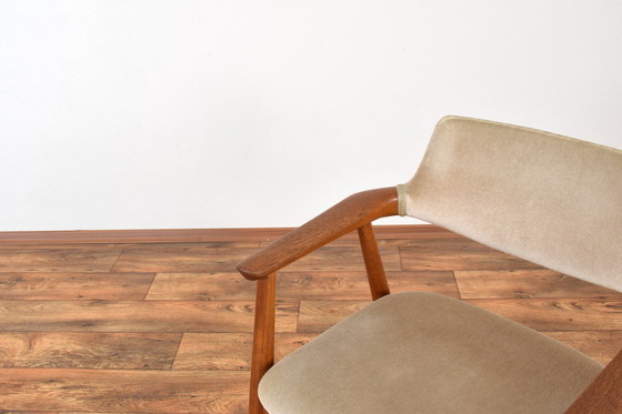 Image 1 of Fauteuil en teck danois du Mid Century par Svend Åge Eriksen pour Glostrup, années 1960.